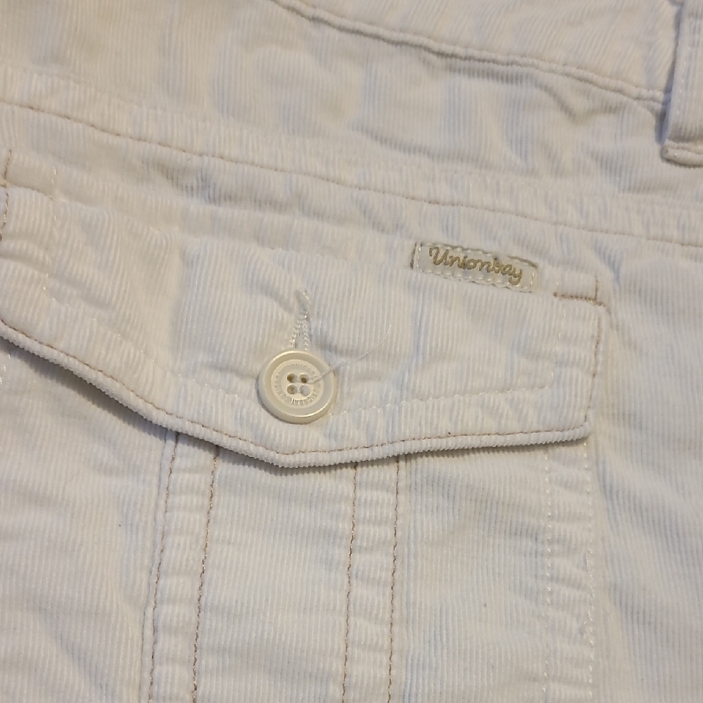 UNIONBAY White Cargo Shorts with Drawstring Waist - Picture 8 of 8